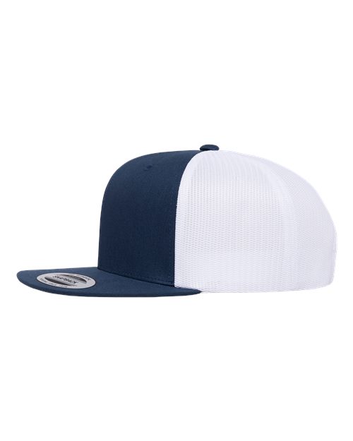 Retro High Profile Trucker Cap | USA Decoration