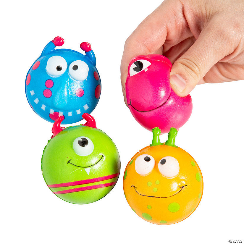 2 3/4" – 3" Halloween Stretchy Ghost Maltose Squeeze Toys - 12 Pc. | USA Decoration®