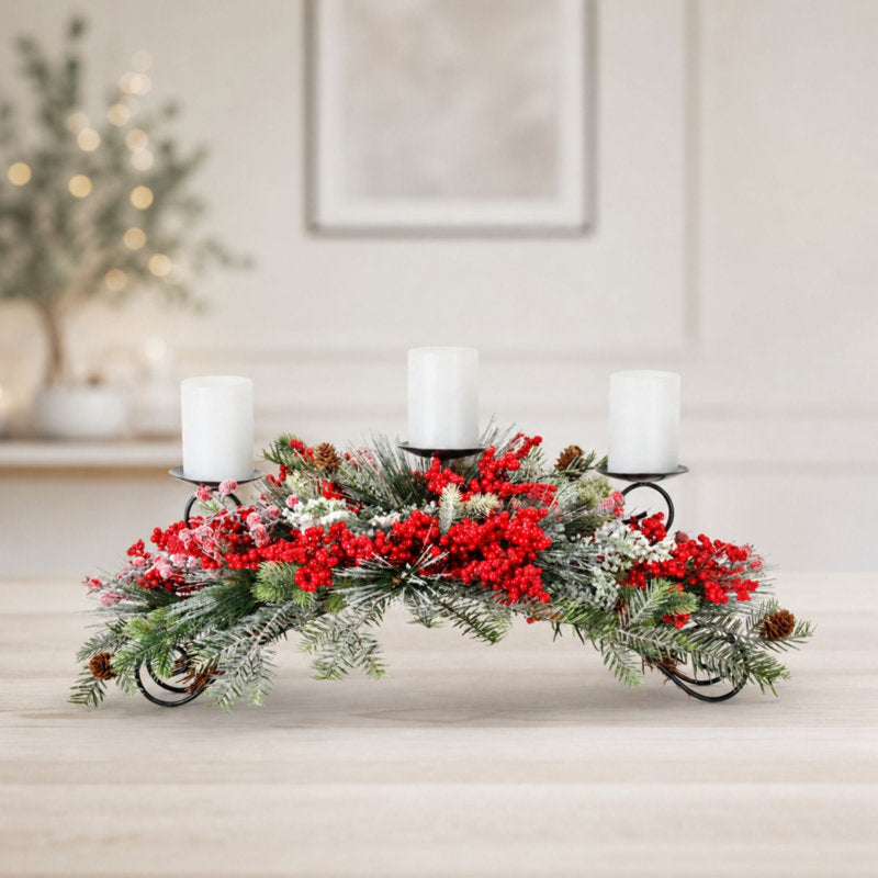 12'' H Plastic / Acrylic Tabletop Candelabra