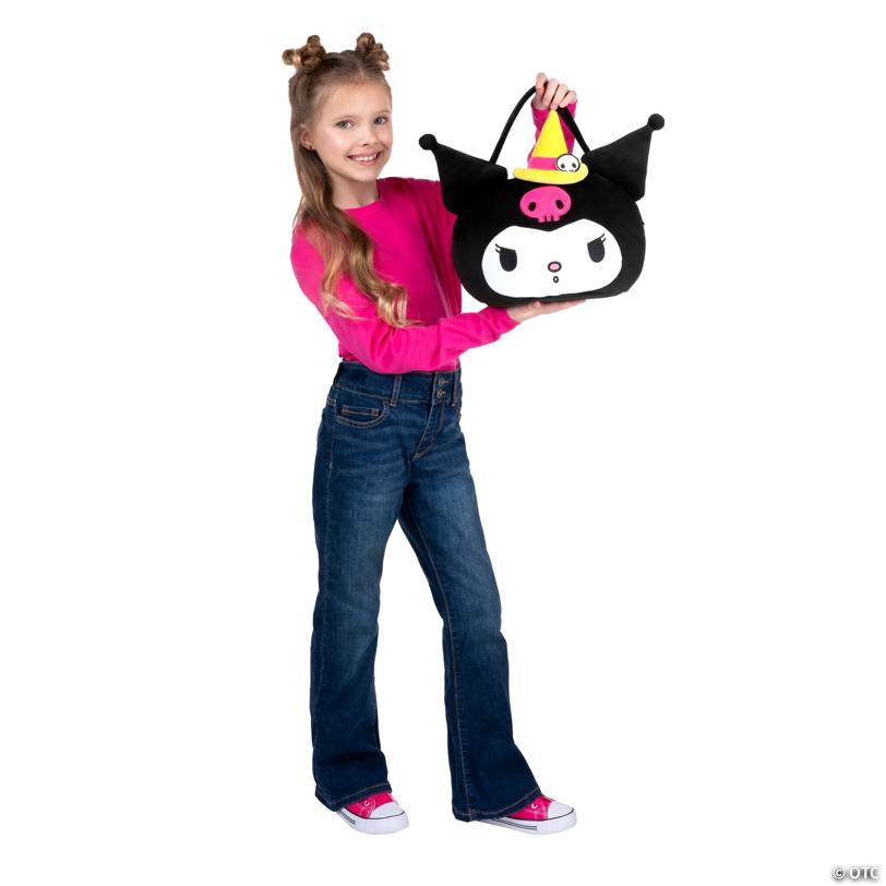 12" Hello Kitty and Friends® Kuromi Stuffed Halloween Treat Pail