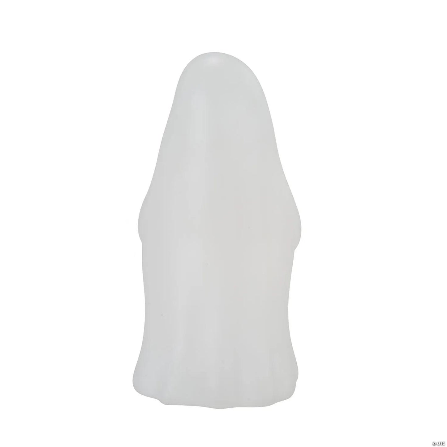 12" Light-Up LED Ghost with Jack-O'-Lantern Blow Mold Figure Halloween Decoration
