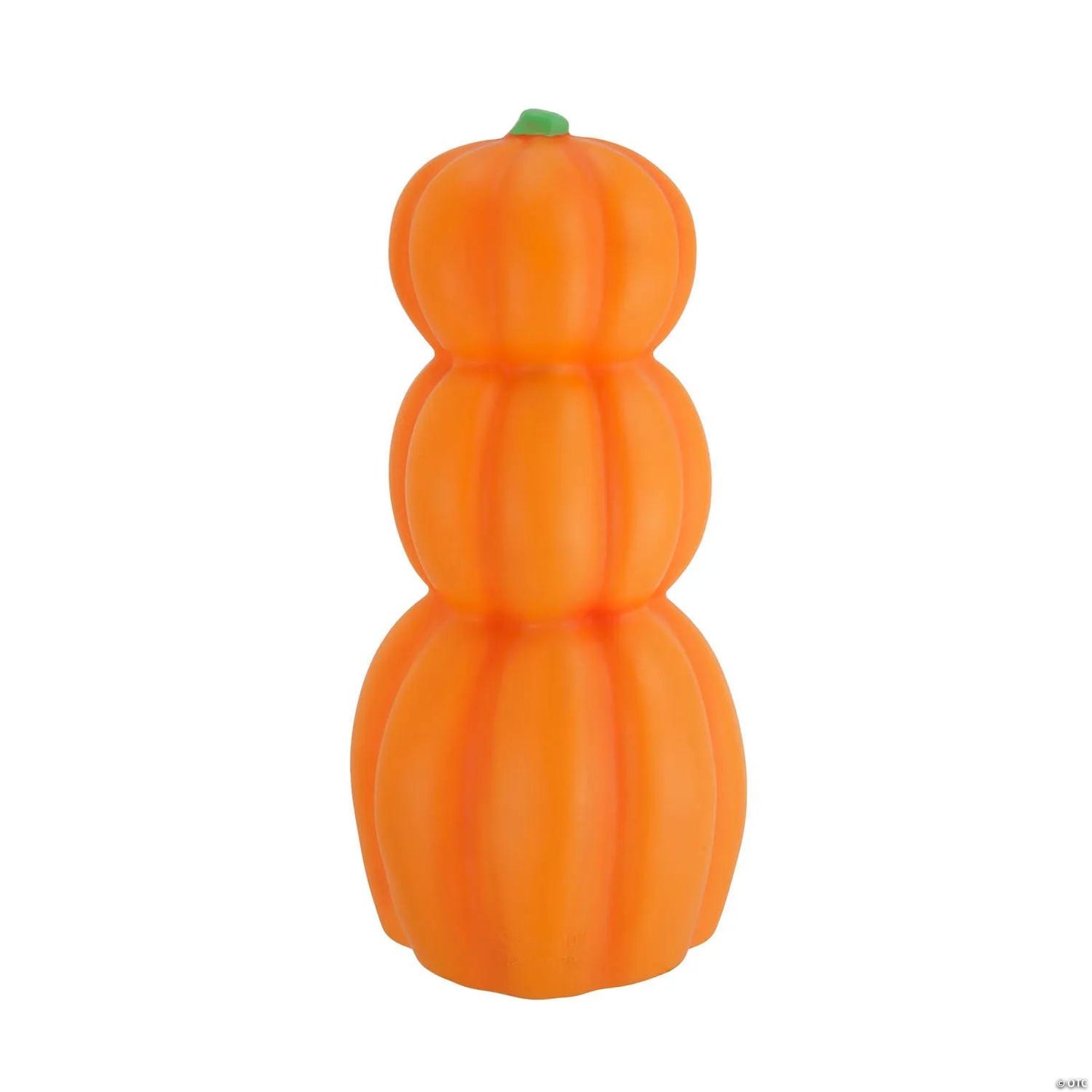12" Light-Up LED Stacked Jack-O'-Lantern Pumpkins Blow Mold Figure Halloween Decoration