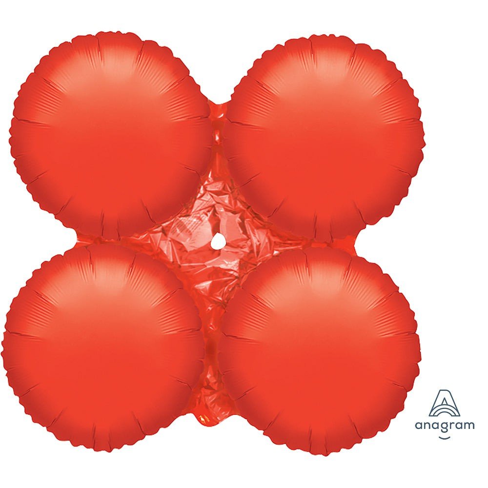 Foil Balloon MagicArch Small Metallic Red