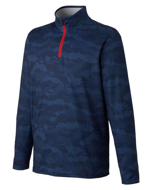 Volition Flanked Quarter-Zip Pullover | USA Decoration