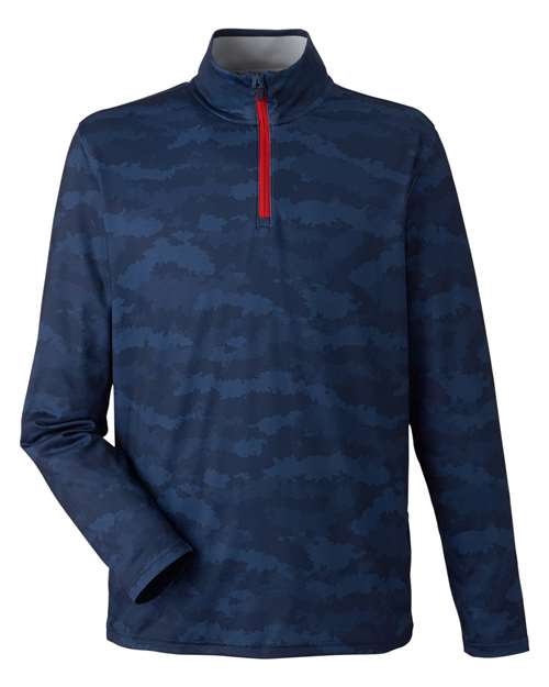 Volition Flanked Quarter-Zip Pullover | USA Decoration
