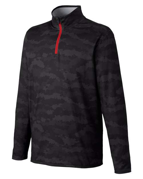Volition Flanked Quarter-Zip Pullover | USA Decoration