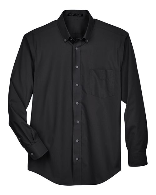 Crown Collection® Broadcloth Woven Dress Shirt | USA Decoration
