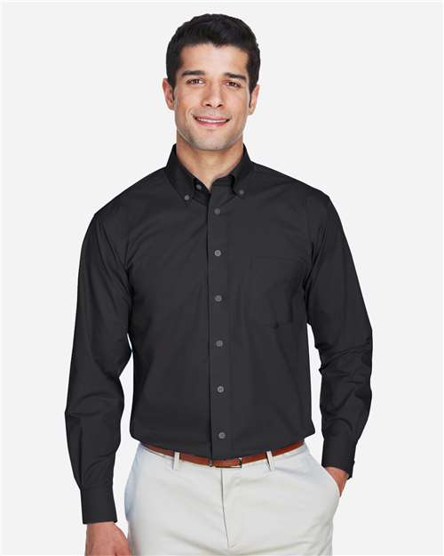 Crown Collection® Broadcloth Woven Dress Shirt | USA Decoration