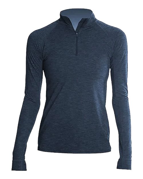 Women's Flight Tech Quarter-Zip Performance Top – Breathable, Moisture-Wicking & UPF 30+ | USA Decoration