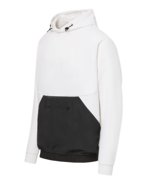 Mixed Media Hooded Sweatshirt | USA Decoration