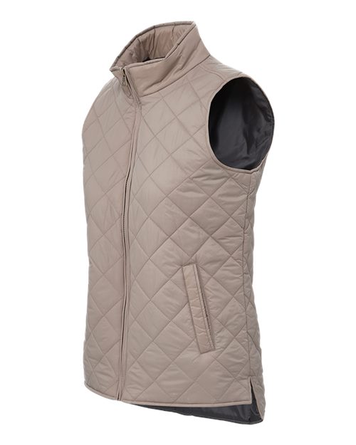 Women's Vintage Diamond Quilted Vest | USA Decoration