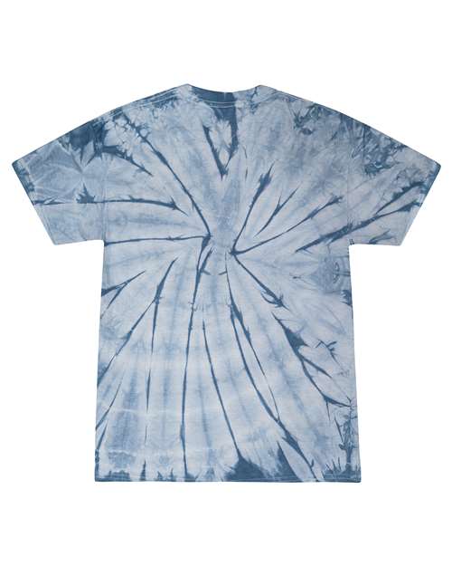 Multi-Color Tie-Dyed Short Sleeve T-Shirt | USA Decoration