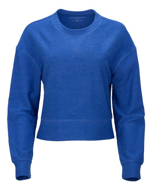 Women's Cropped Boxy Long Sleeve T-Shirt | USA Decoration