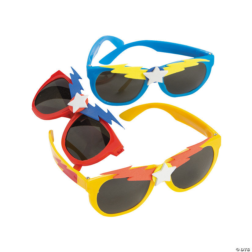 Per Dozen: Kids Superhero Sunglasses - 12 Pc. | USA Decoration®