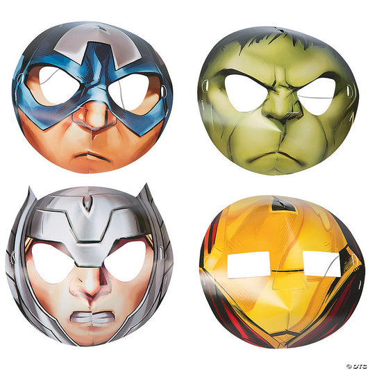 Children's Avengers Assemble™ Masks - 8 Pc. | USA Decoration®