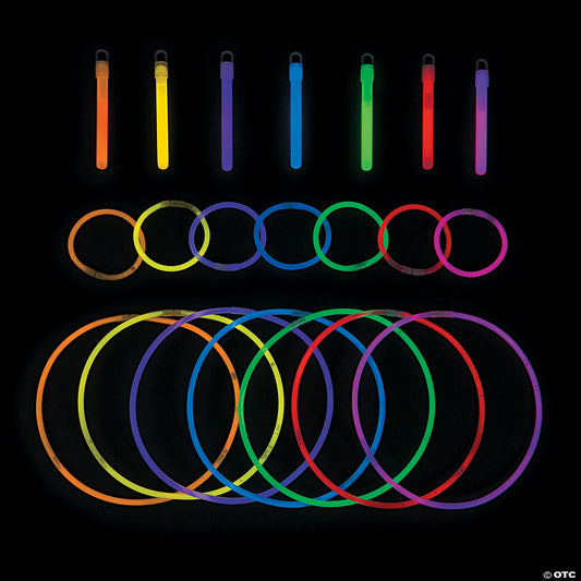 Bulk 75 Pc. Glow Stick, Bracelet Necklace Assortment | USA Decoration®