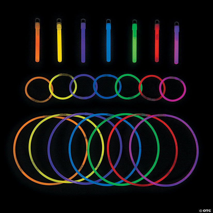 Bulk 75 Pc. Glow Stick, Bracelet Necklace Assortment | USA Decoration®