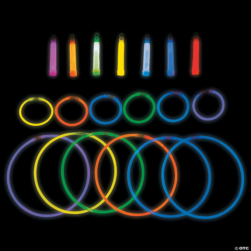 Bulk 75 Pc. Premium Glow Stick, Bracelet Necklace Assortment | USA Decoration®
