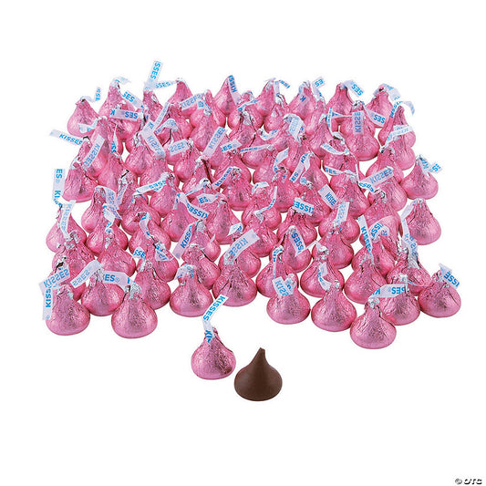 Bulk 375 Pc. Pink Hershey’s Kisses Chocolate Candy