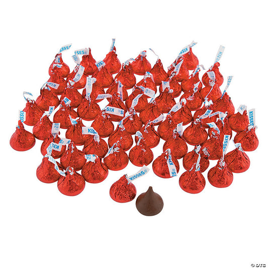Bulk 375 Pc. Red Hershey’s Kisses Chocolate Candy