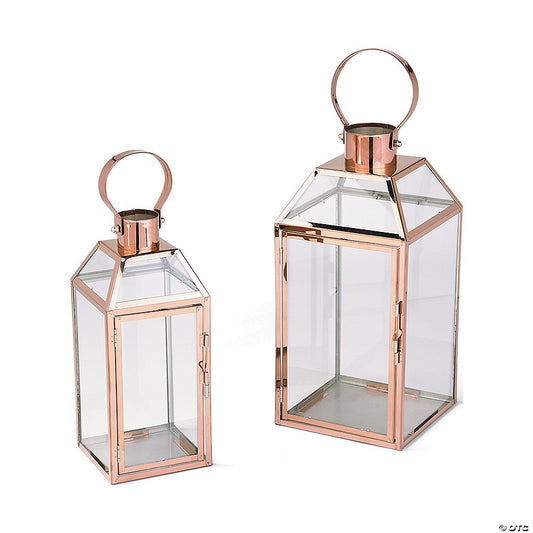 1 Set(s): Copper Lanterns - 2 Pc. | USA Decoration®
