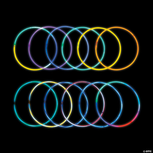 Bulk 250 Pc. Glow Necklace Assortment | USA Decoration®