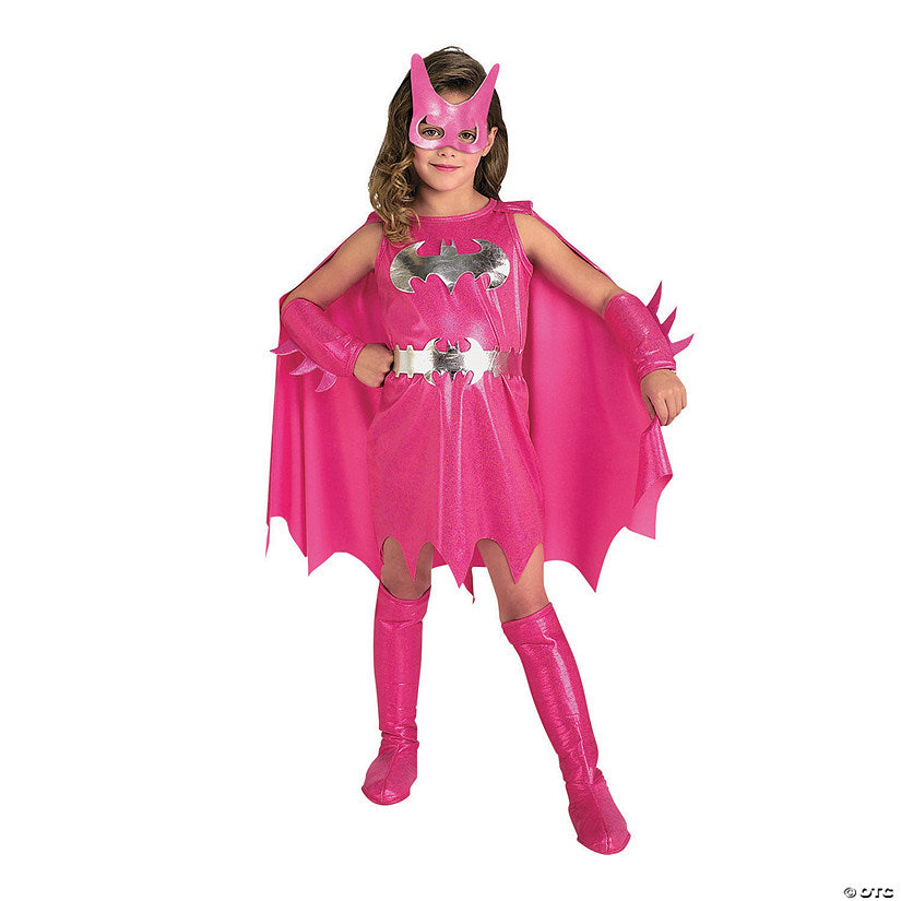 Girl's Deluxe Pink Batgirl Costume | USA Decoration®