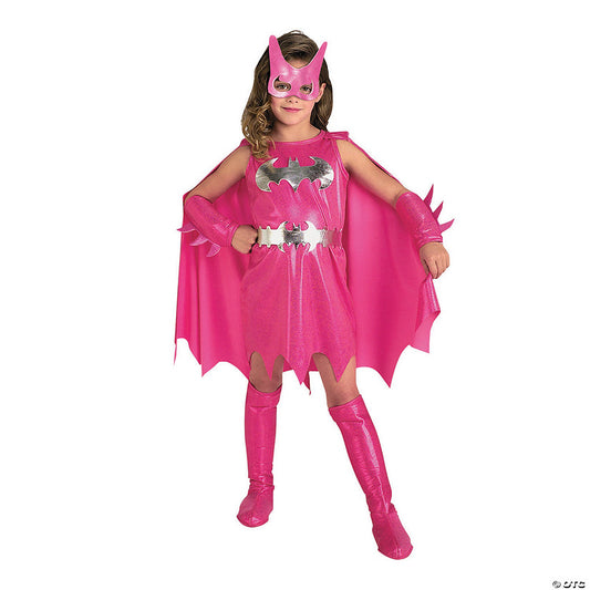 Girl's Deluxe Pink Batgirl Costume | USA Decoration®