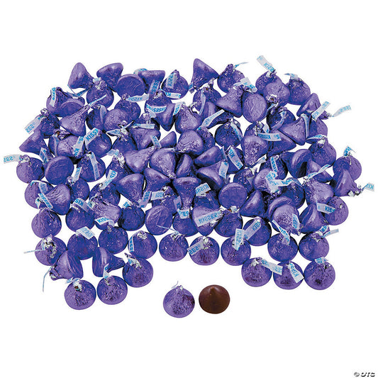 Bulk 375 Pc. Purple Hershey’s Kisses Chocolate Candy