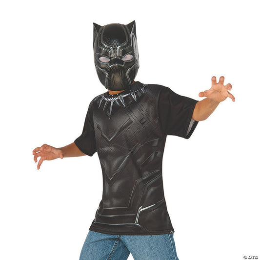 Boy’s Captain America: Civil War™ Black Panther Costume Top Mask | USA Decoration®