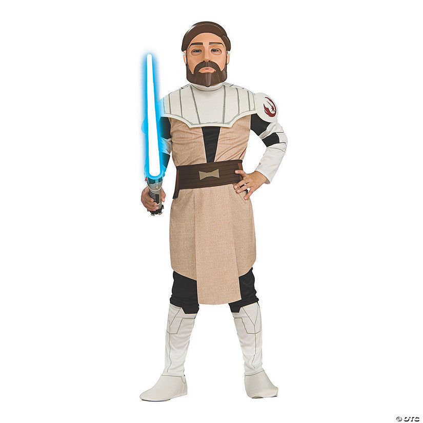 Kids Star Wars™ Clone Wars Obi-Wan Kenobi Costume | USA Decoration®