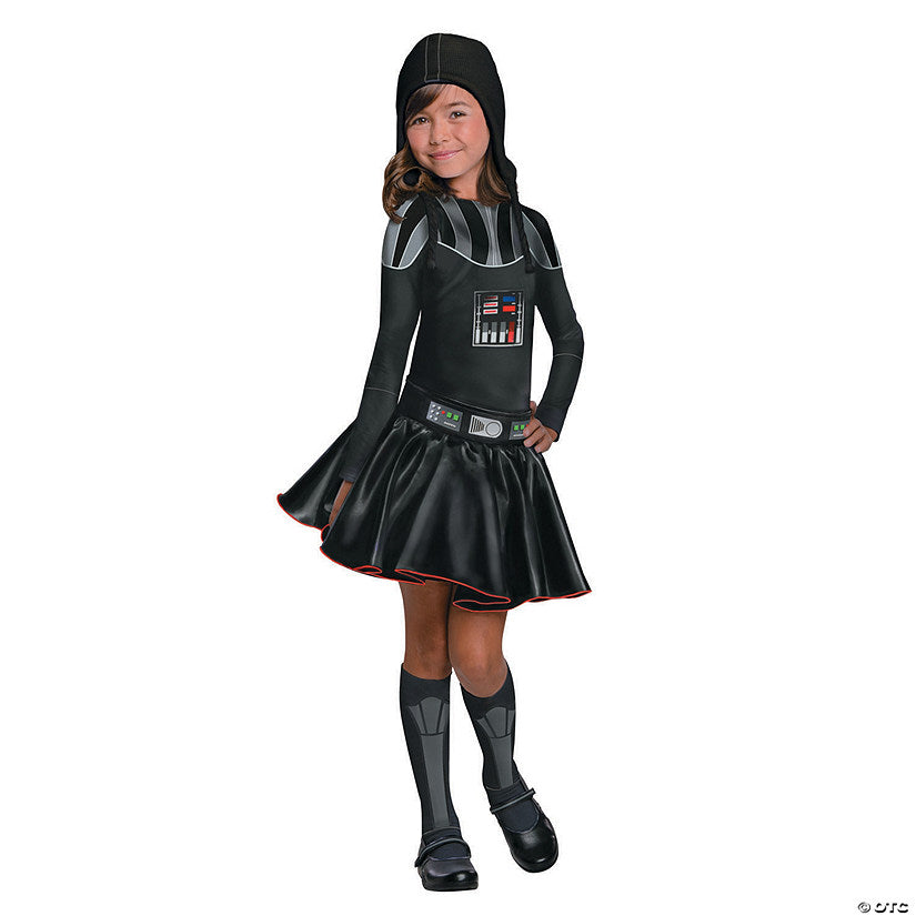 Girl's Star Wars™ Darth Vader Costume | USA Decoration®