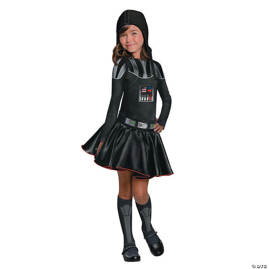 Girl's Star Wars™ Darth Vader Costume | USA Decoration®
