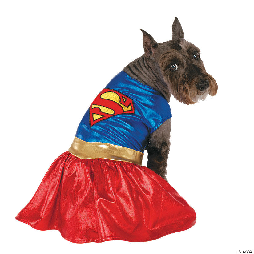 Classic Supergirl Dog Costume | USA Decoration®