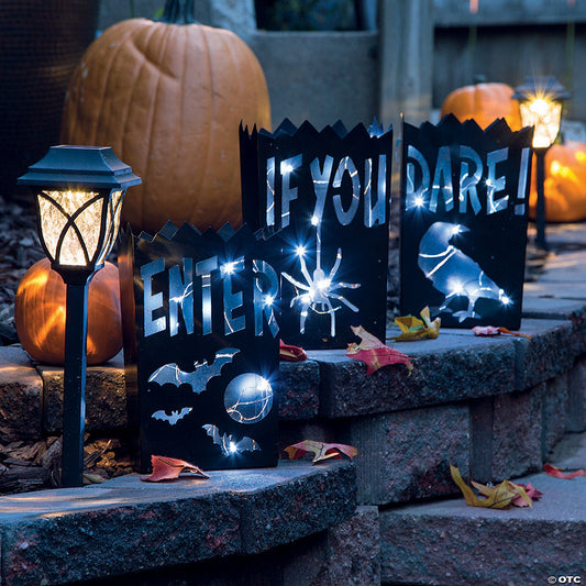Vintage Metal LuUSA Decorationry Halloween Decorations - 3 Pc. | USA Decoration®