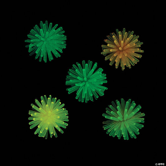 72 Piece(s): 1 1/4” Bulk 72 Pc. Mini Glow-in-the-Dark Porcupine Ball Assortment | USA Decoration®
