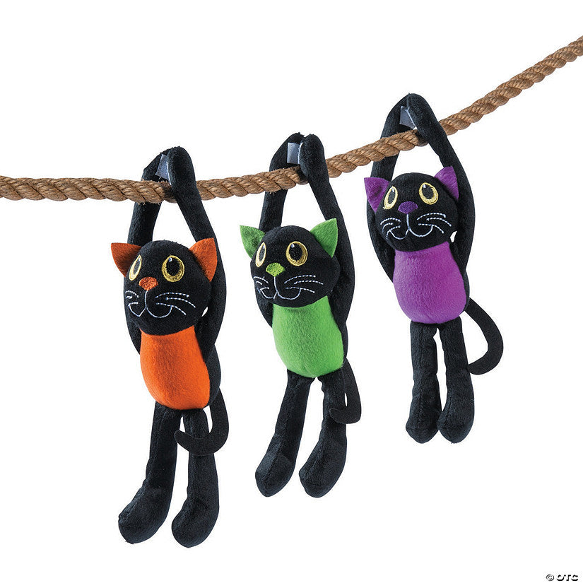 Per Dozen: Long Arm Stuffed Cats - 12 Pc. | USA Decoration®