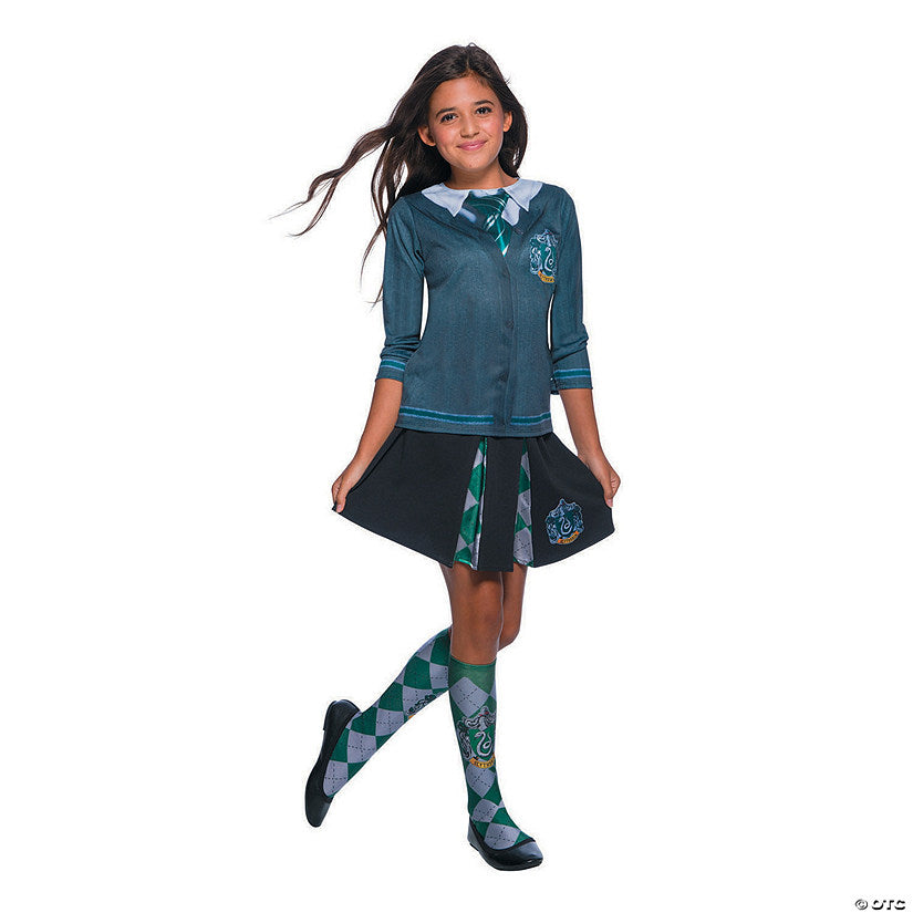 Kids Wizarding World of Harry Potter™ Slytherin Costume Shirt | USA Decoration®