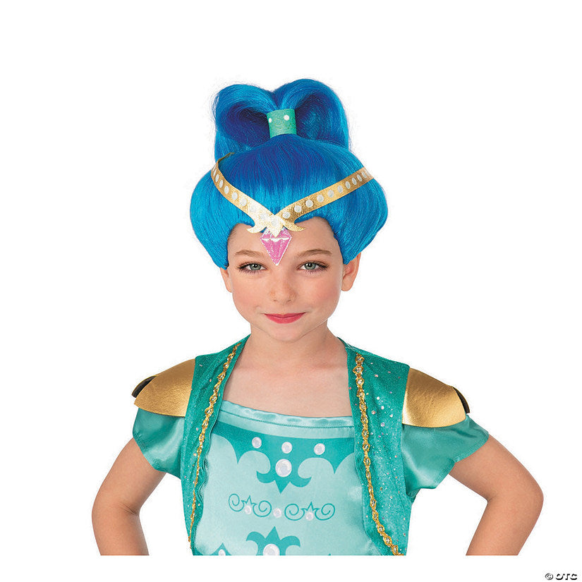 Kids’ Nickelodeon™ Shimmer Shine™ Blue Wig | USA Decoration®