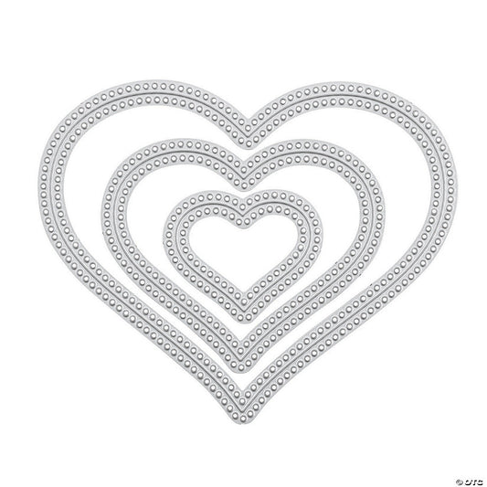 Heart Cutting Dies - 3 Pc. | USA Decoration®