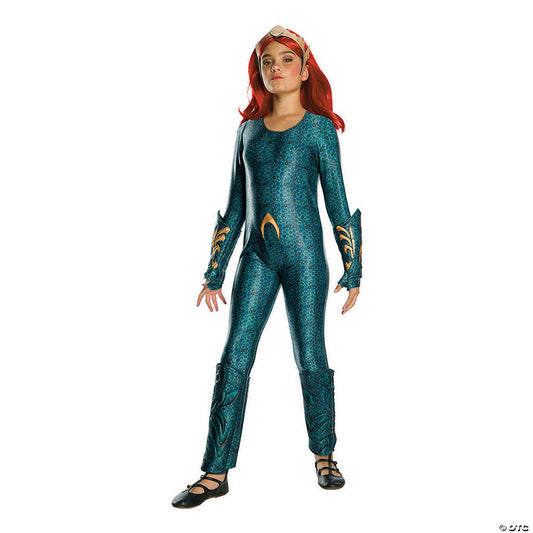 Girl’s Deluxe Aquaman Mera Costume | USA Decoration®
