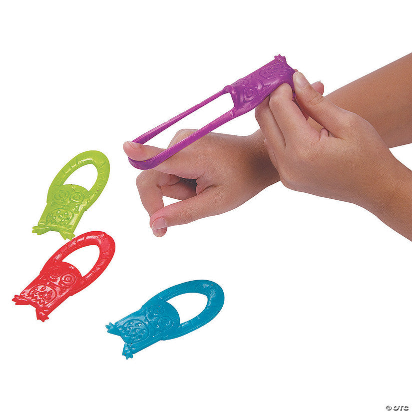 Woodland Animal Multicolor Vinyl 3D Bendables – 24 Pc. | USA Decoration®