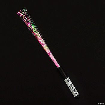 Personalized Fiber Optic Light-Up Wands - 12 Pc. | USA Decoration®