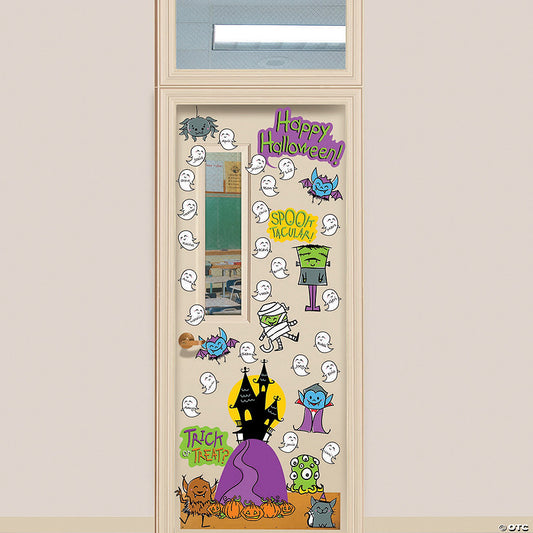 30 Piece(s): Halloween Door Decorating Kit - 30 Pc. | USA Decoration®