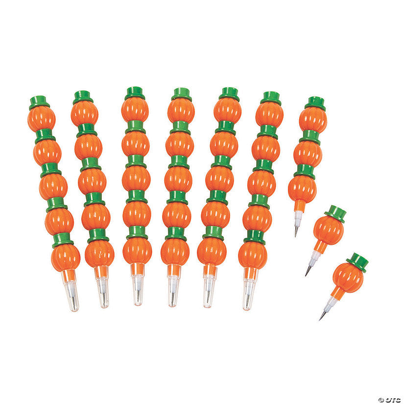Per Dozen: Stacking Halloween Pencils - 12 Pc. | USA Decoration®