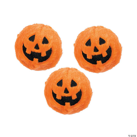 Per Dozen: Mini Halloween Jack-O’-Lantern Bouncy Balls - 12 Pc. | USA Decoration®