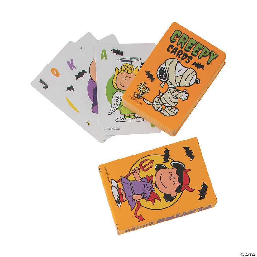 Peanuts Halloween Playing Cards - 12 Pc. | USA Decoration®