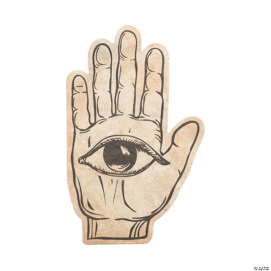 Fortune Teller Hand-Shaped Luncheon Napkins - 16 Pc. | USA Decoration®