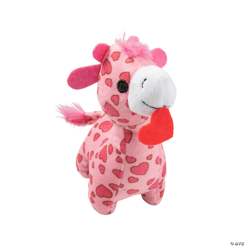 Valentine Stuffed Giraffes - 12 Pc. | USA Decoration®