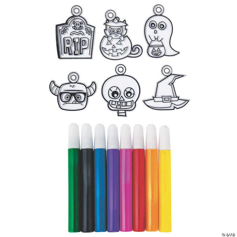 72 Piece(s): Bulk 72 Pc. Halloween Suncatcher Assortment | USA Decoration®